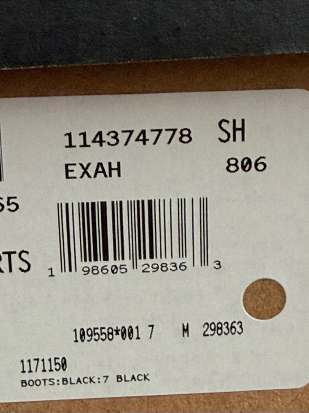 NIB UGG Classic Mini GTX Black Boot Size 7